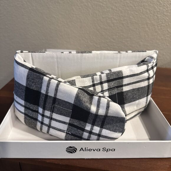 Alieva Spa Soothing Neck Wrap Hot/Cold Therapy Microwaveable Lavender Unsealed - Picture 4 of 4
